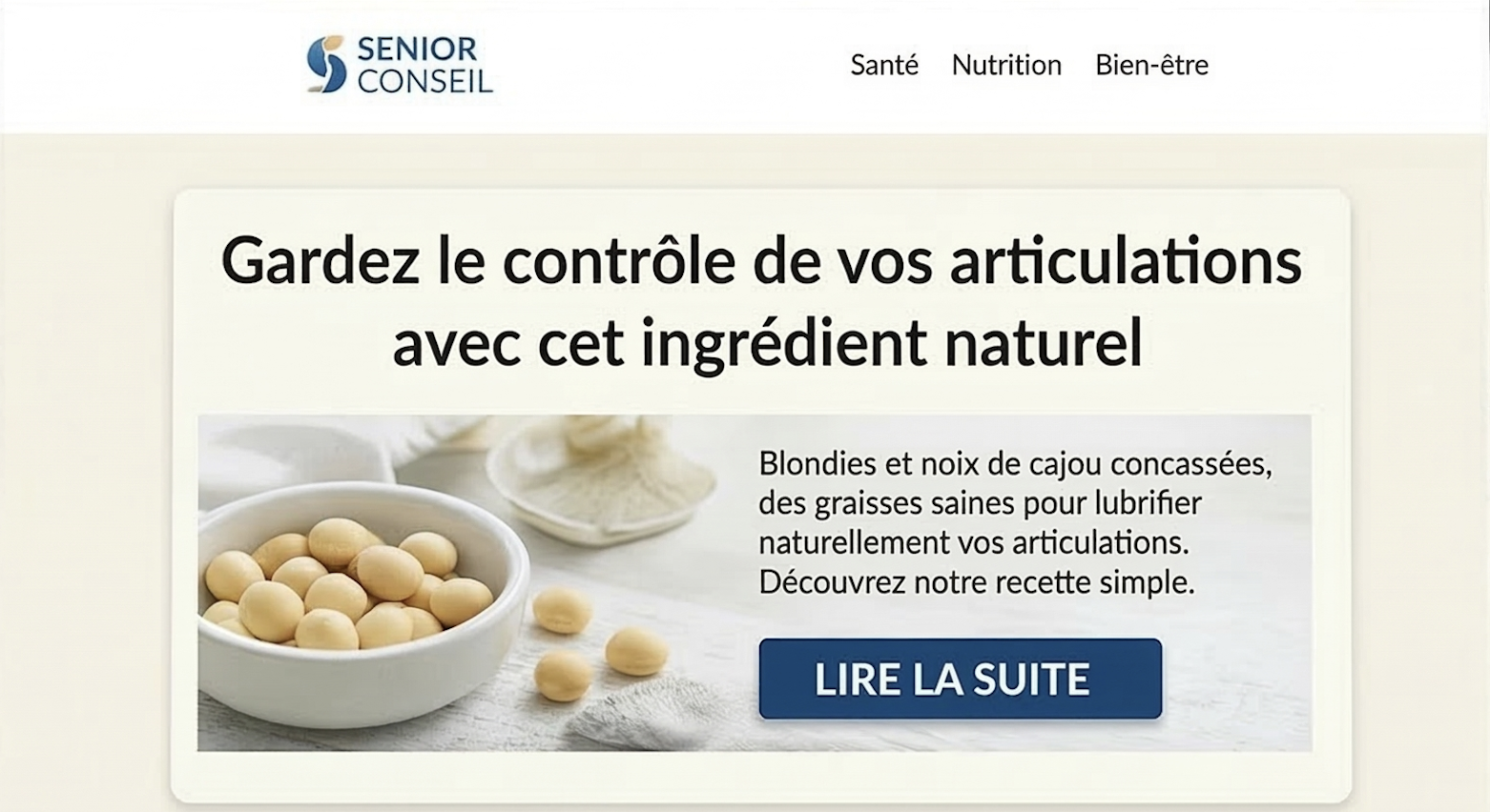 Format natif (site & newsletter)